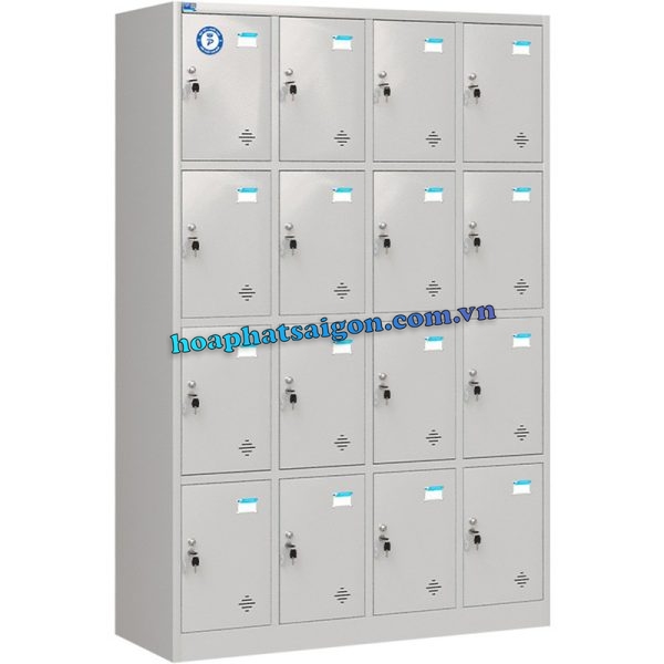 Tủ locker sắt 16 ngăn Tu984-4kp