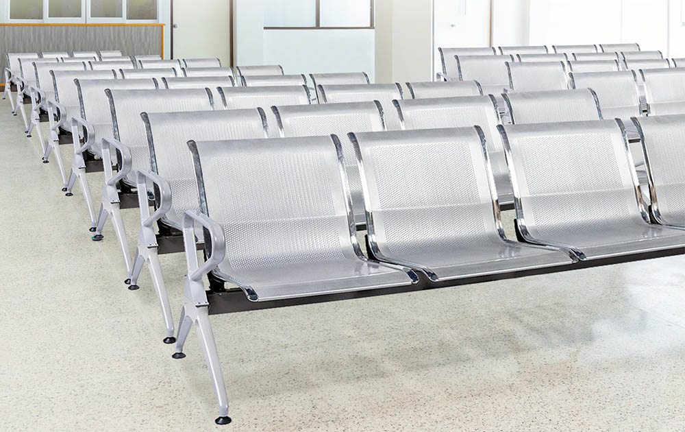 Ghế phòng chờ kim loại