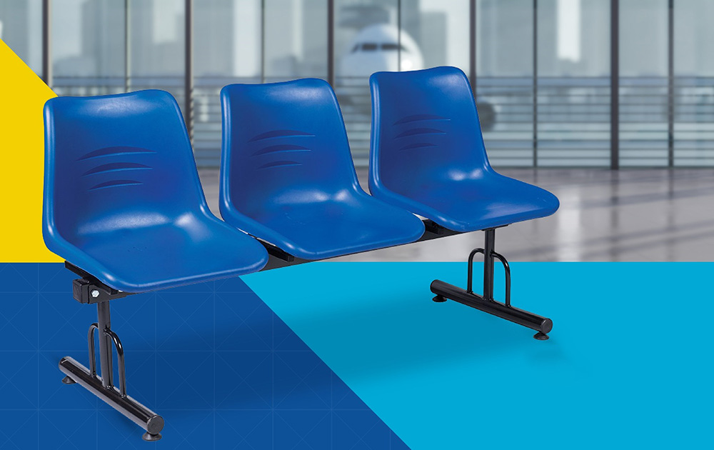 Ghế phòng chờ đệm tựa nhựa