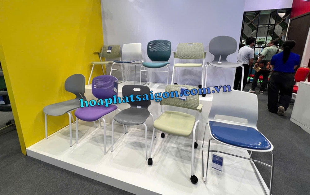 Các mẫu ghế hội trường - training Hòa Phát