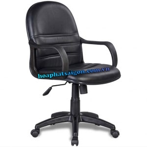 Ghế xoay da đen SG712