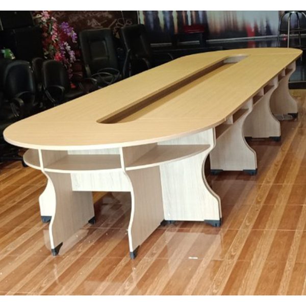 hình thực tế bàn họp gỗ ATH5115