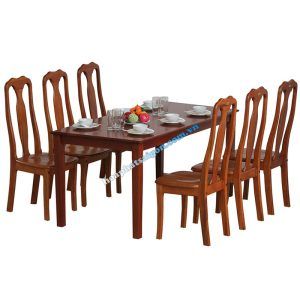 bàn ghế ăn gỗ tự nhiên TB03