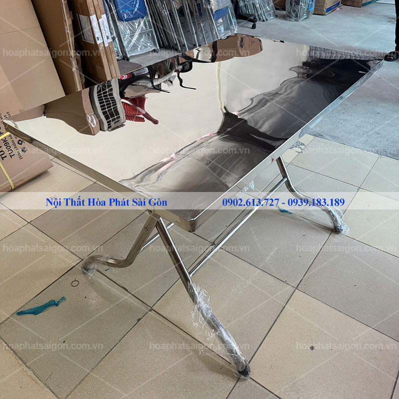 ban-inox-chu-nhat-bcn712b Hình thực tế bàn inox chữ nhật BCN712B