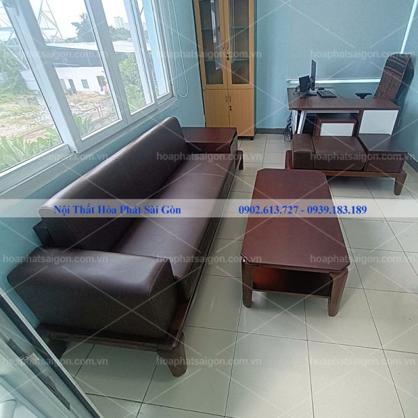 bộ ghế sofa gỗ tự nhiên SF509