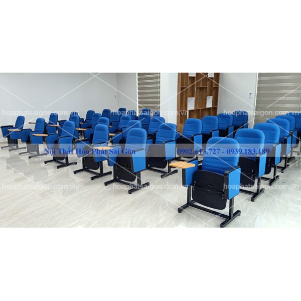 ghế hội trường cao cấp TC314B đệm xanh