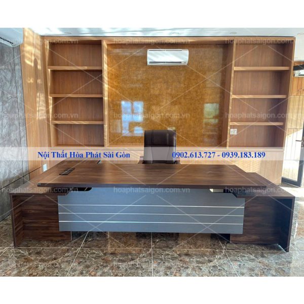 bàn làm việc giám đốc hòa phát LUXB3020V2