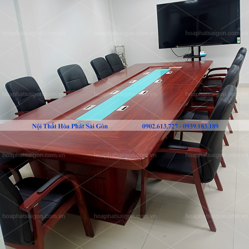 ban-hop-veneer-ct4016v19 Hình thực tế bàn họp Veneer CT4016V19