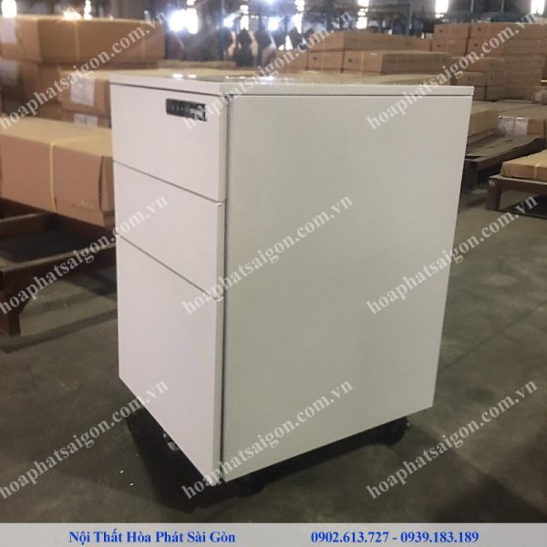 hộc sắt 3 ngăn kéo HS5DT