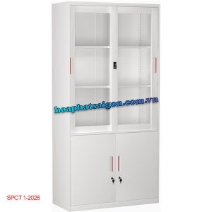 Tủ hồ sắt màu trắng TU09K3GD