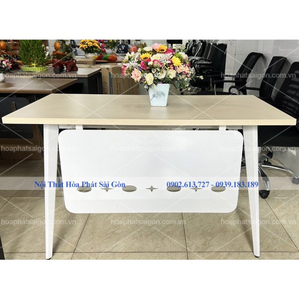 Hình thực tế chân sắt màu trắng LUX120SYC10