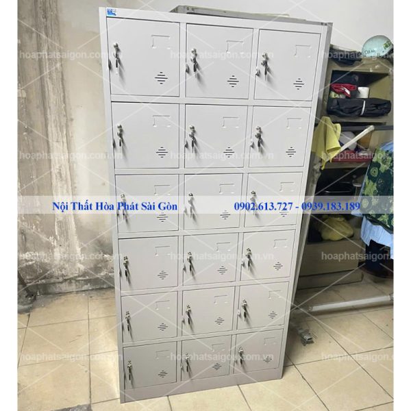 tủ sắt locker 18 ngăn TU986-3K