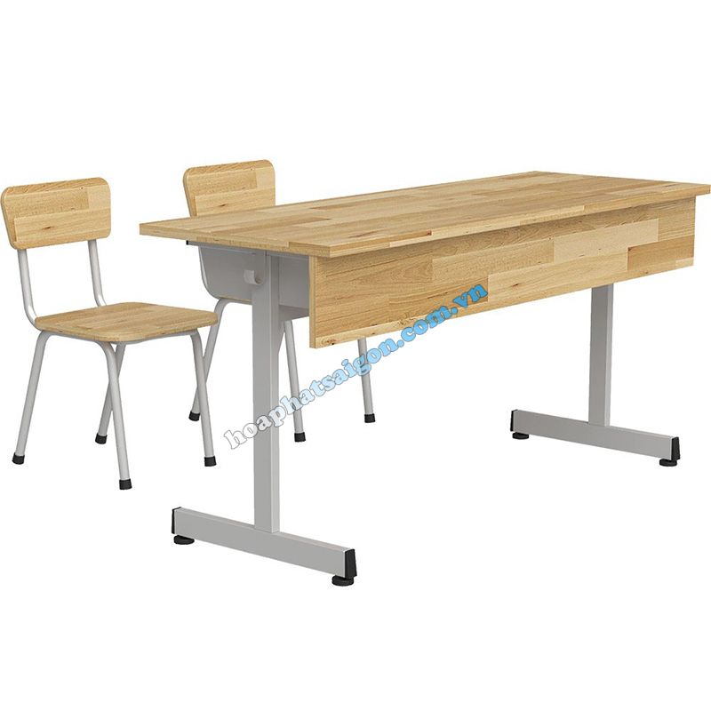Bộ bàn ghế học sinh BHS101AG là mẫu được ưa chuộng trong các trường THPT vì thiết kế phù hợp trong gian và độ bền bỉ