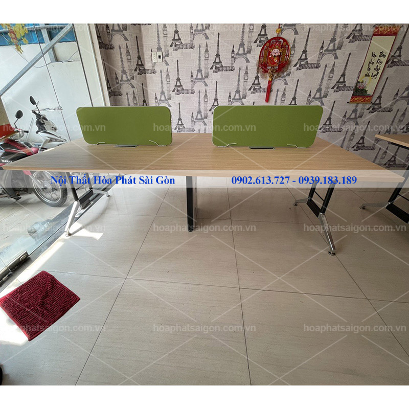 ban-lam-viec-4-cho-lemd01-4c12 Hình thực tế bàn làm việc 4 chỗ LEMD01-4C12