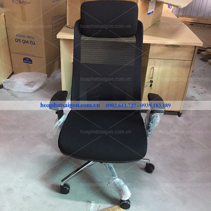 ghe-luoi-hoa-phat-gl345nk ghế lưới Hòa Phát GL345NK