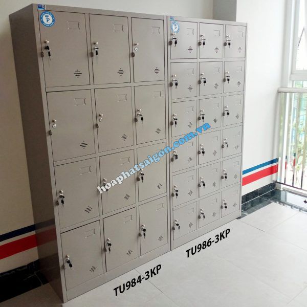 Hình thực tế tủ locker TU984-3KP