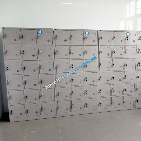 Hình thực tế tủ locker TU986-3KP