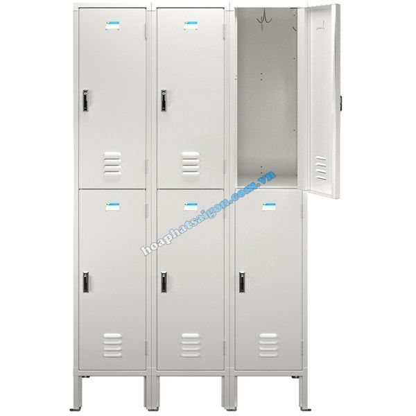 Tủ locker sắt sơn tĩnh điện TU992-3K-2