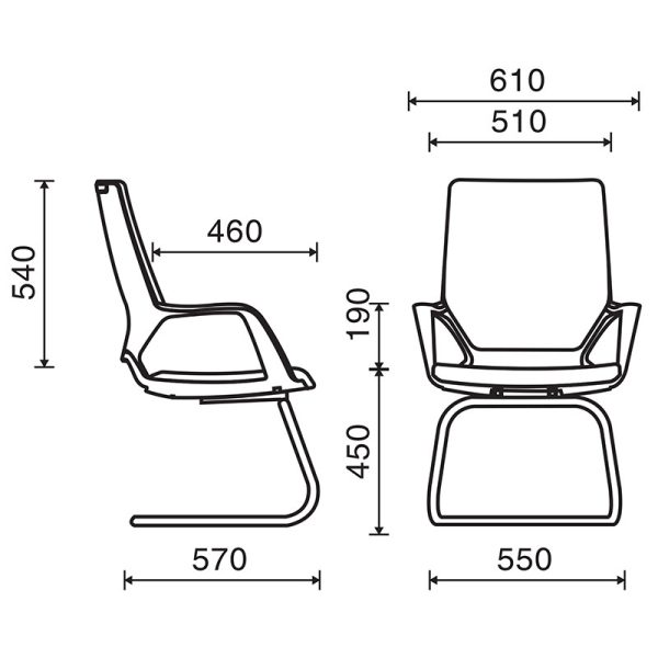 kích thước ghế HP-Apex-3