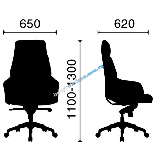 kích thước ghế HP-Sofo 02