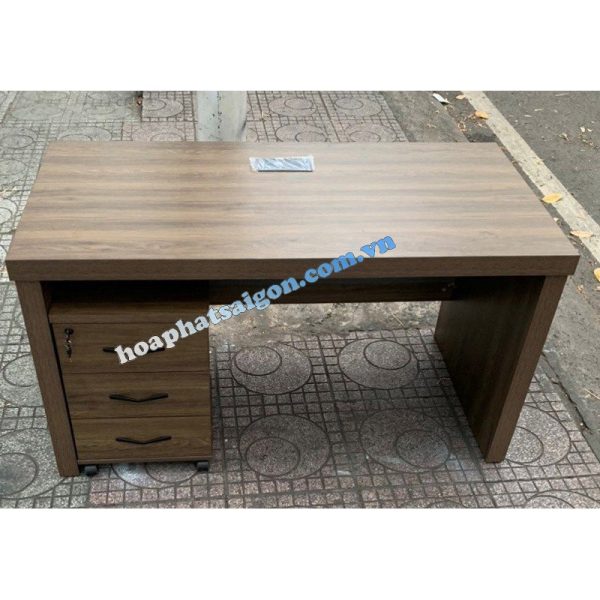 hình thực tế bàn làm việc gỗ HP-7014