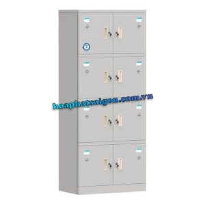 tủ locker sắt 8 ngăn TU984-2LP