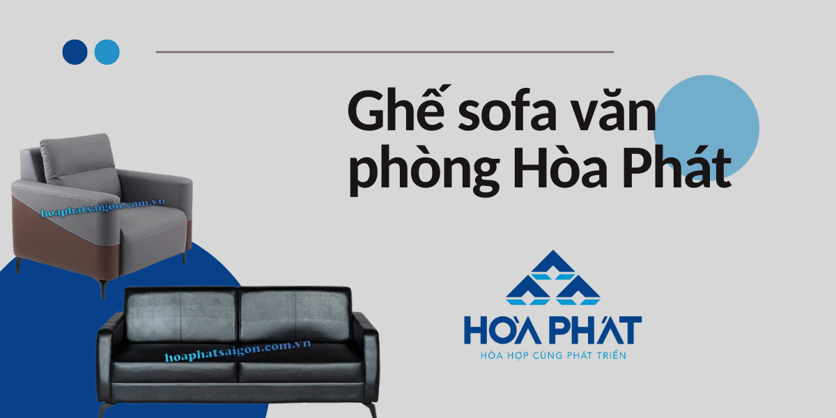 Ghế sofa văn phòng Hòa Phát