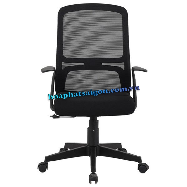 Ghế lưới GL131 màu đen chân nhựa