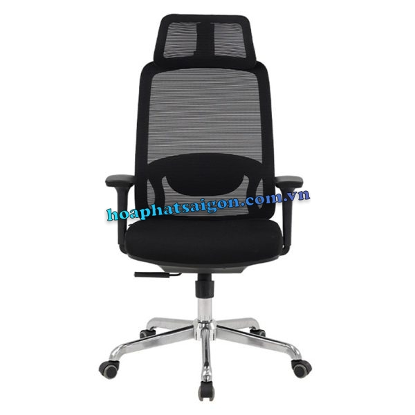 Ghế lưới lãnh đạo lưng cao màu đen gl359