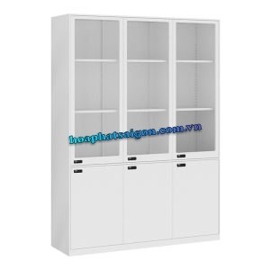 Tủ hồ sơ sắt hiện đại màu trắng tu09k7s