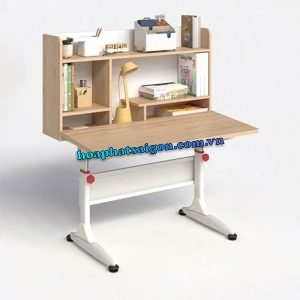 Bàn học sinh thông minh có kệ BHS01-D
