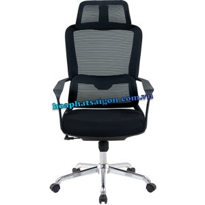 Ghế xoay lưới GL365 màu đen