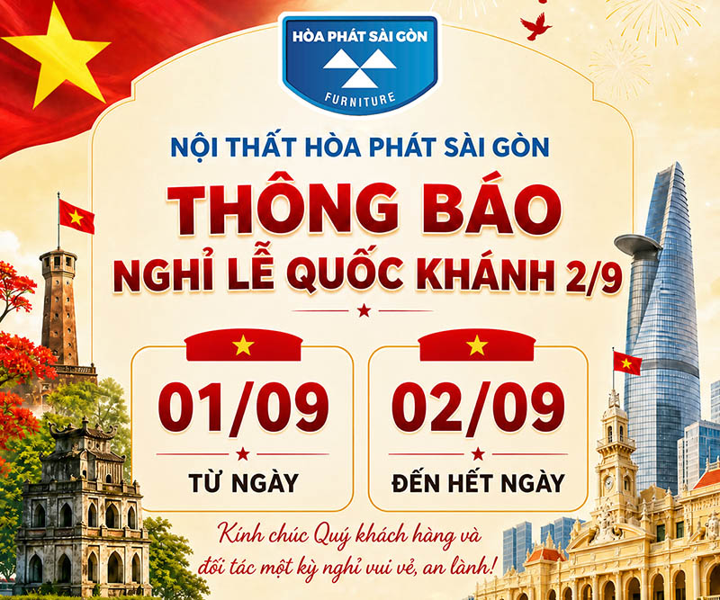 Thông báo nghỉ lễ quốc khánh 2/9/2026
